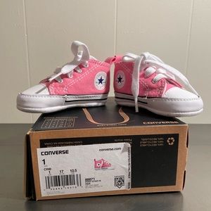 Pink Coverse Baby Shoes!